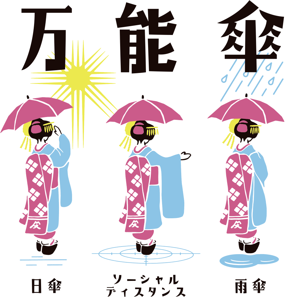 京都大作戦 傘